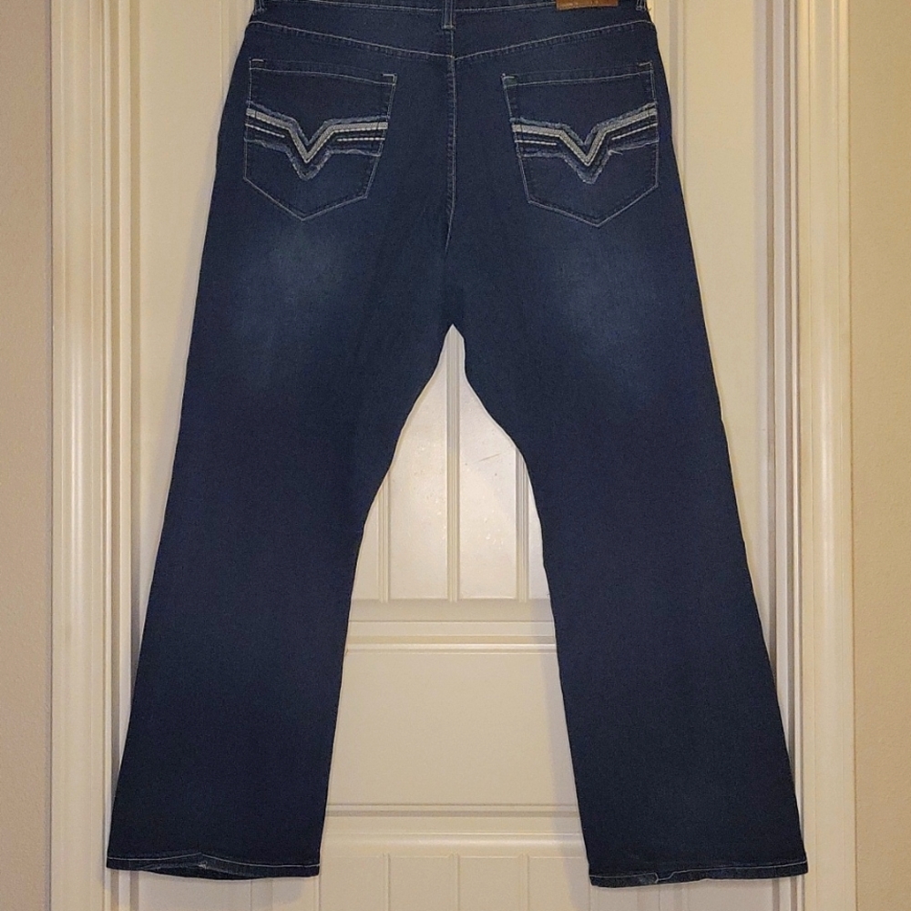 Fly paper blue 38x30 boot cut jeans
